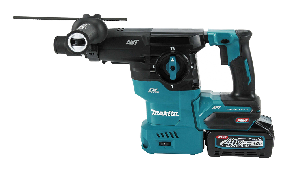 Перфоратор аккумуляторный Makita HR008GZ02 XGT 40В, 30 мм, 3,9 Дж, SDS-PLUS, без акб и ЗУ