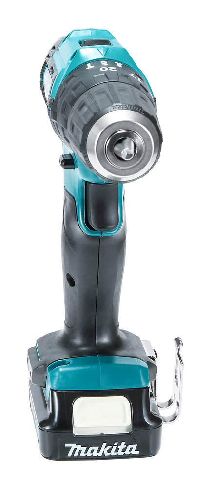 Ударная дрель-шуруповерт аккумуляторная Makita HP333DWAE CXT 12В, 2х2.0 Ач, 30 Нм, 1700 об/мин
