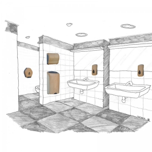 Электронный освежитель воздуха LCD MERIDA UNIQUE SCANDINAVIAN LINE GUH725