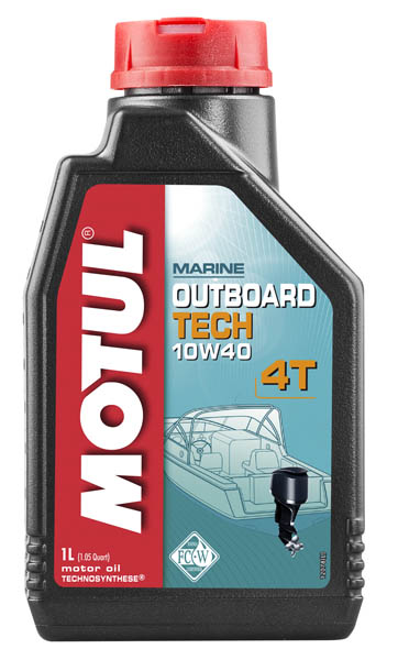 106397 Моторное масло MOTUL OUTBOARD TECH 4T 10W40 (1л.)