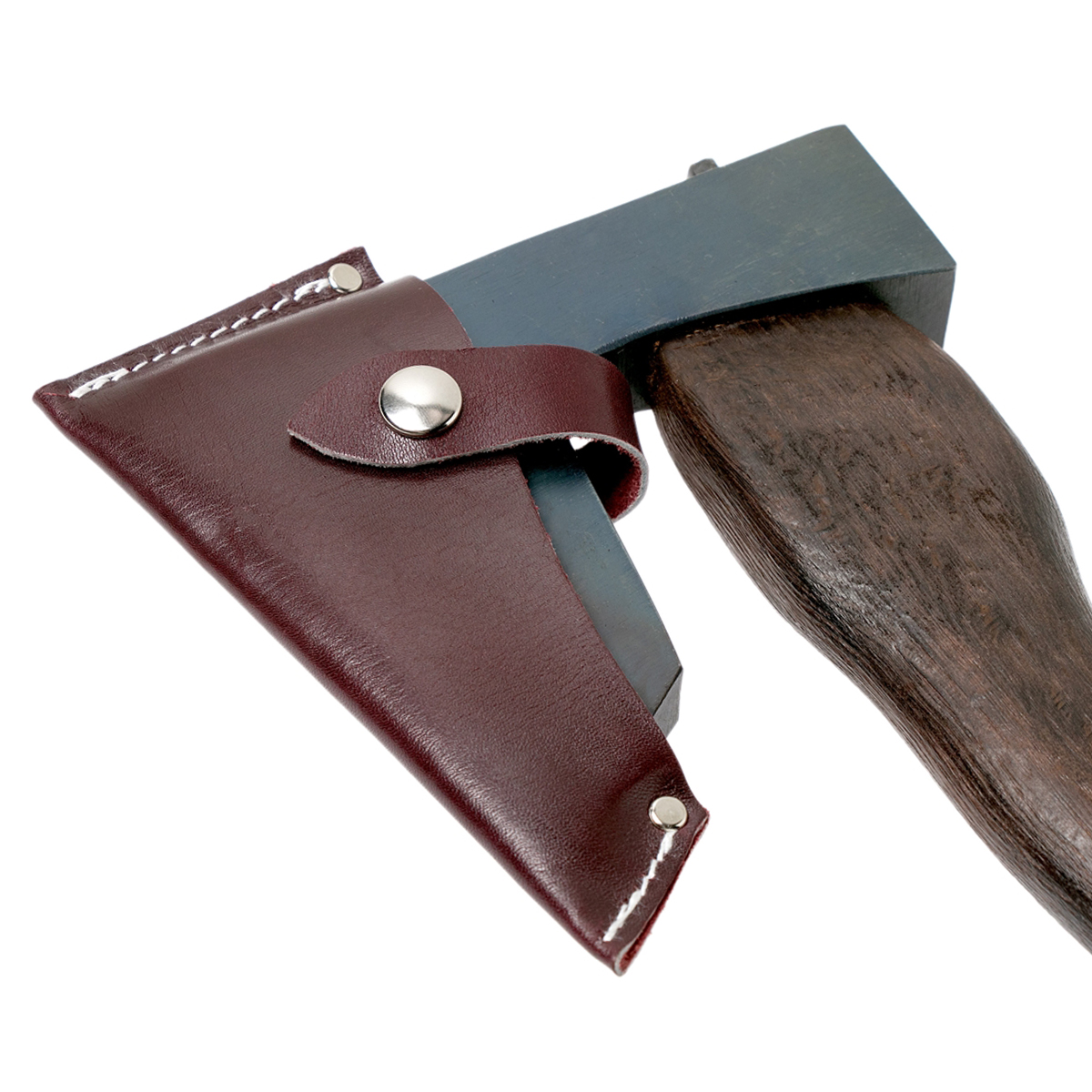 Топорик туристический JIGATA SMOKED, ручная работа, 570 гр