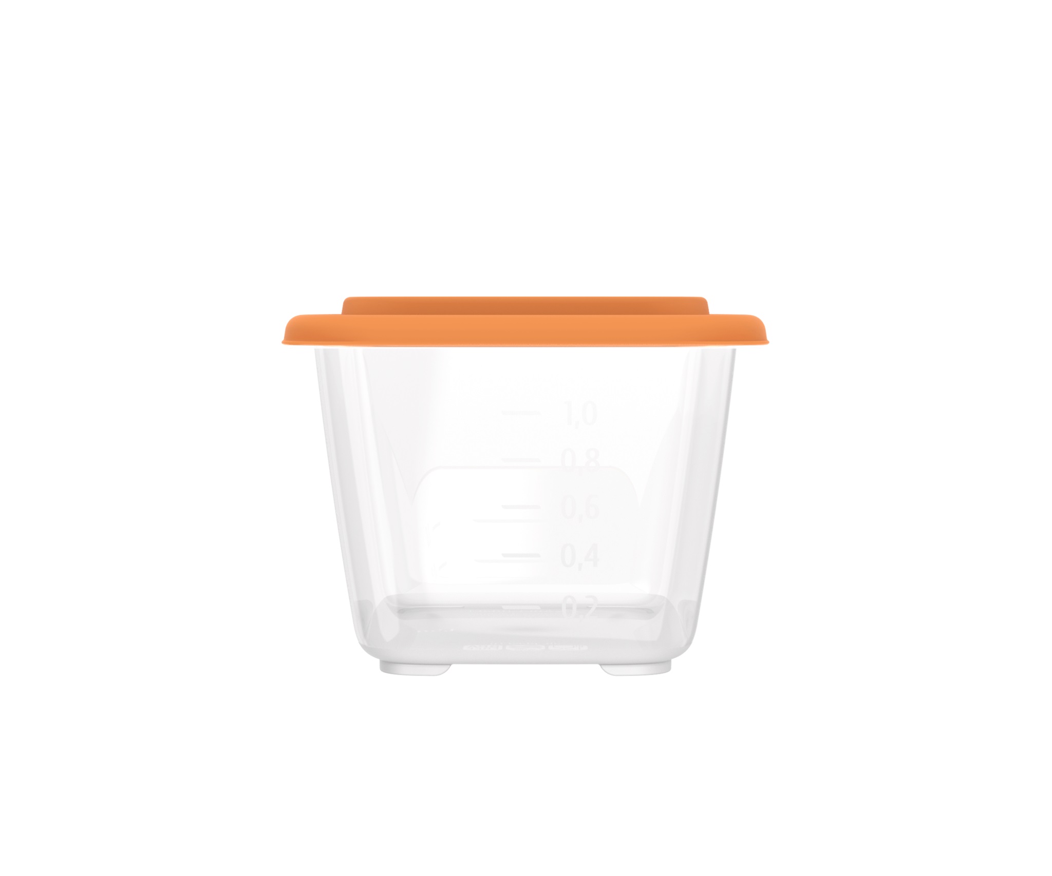 Контейнер универсальный «Гурман» 1,5л (СВЧ/Заморозка) (194х131х98 мм)