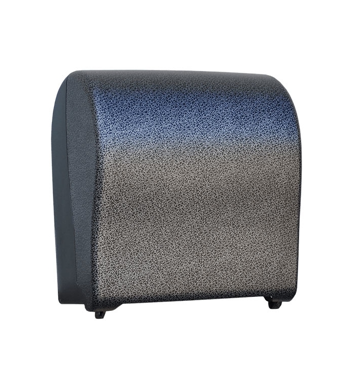 Автоматический диспенсер бум. полотенец в рулонах MERIDA UNIQUE GLAMOUR BLACK LINE Solid Cut CUH320