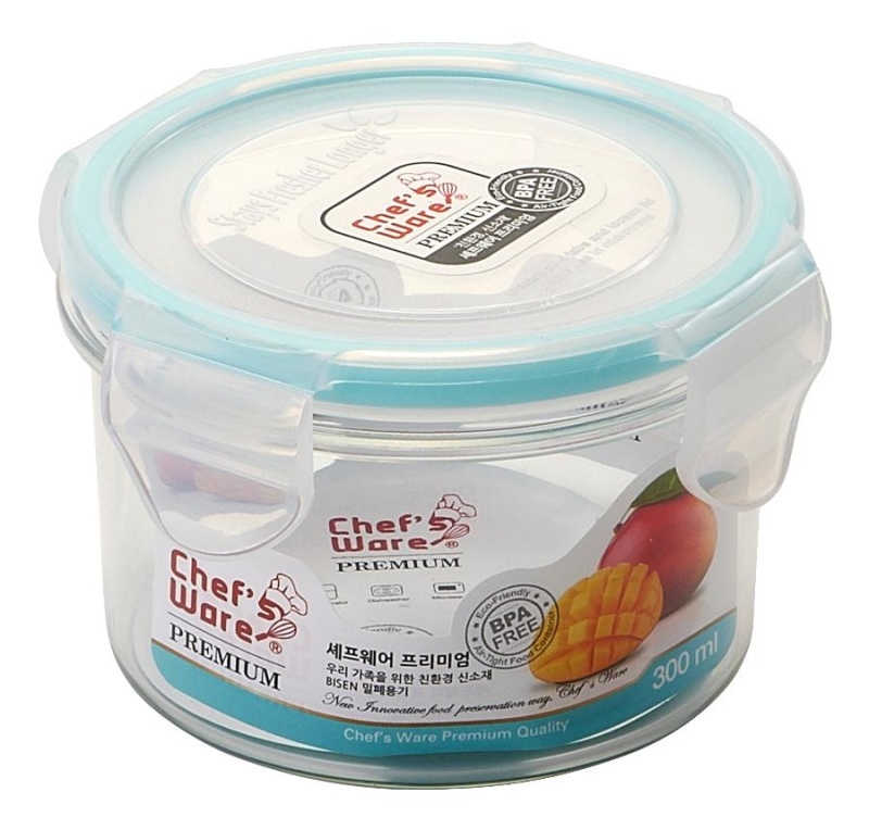 Тритановый контейнер с замками BPA FREE FL-211 300 мл