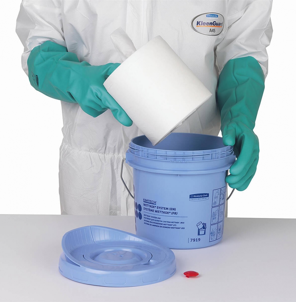Диспенсер-ведро для материала Wettask Kimberly-Clark 7919