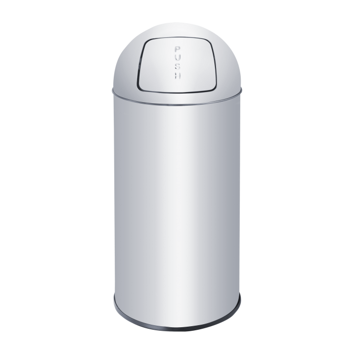 Ведро с крышкой-качелью Jofel PUSH AL72050SV 50л