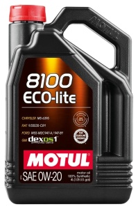 Моторное масло MOTUL 8100 ECO-lite 0W-20 (4 л.)