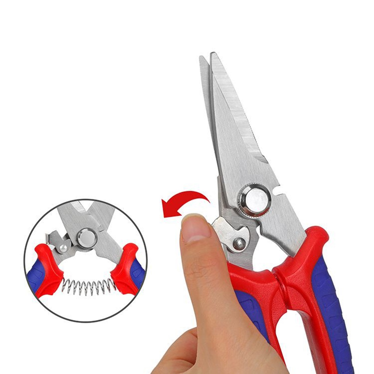 Ножницы мультифункциональные 180 мм WORKPRO