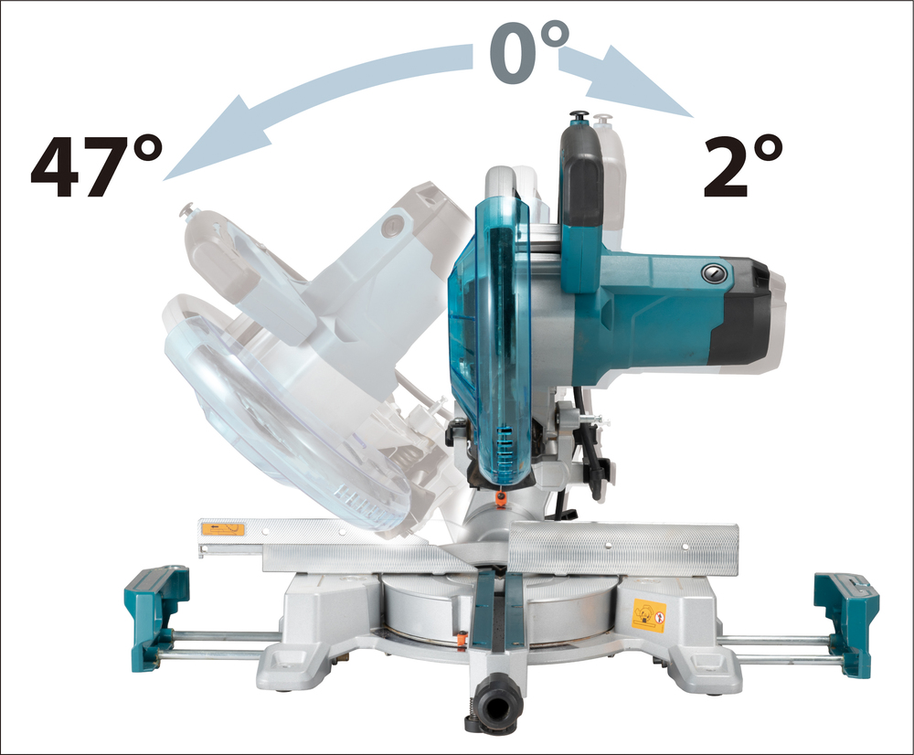 Пила торцовочная консольного типа Makita LS1110F 1430 Вт, 255/260 мм, 4300 об/мин