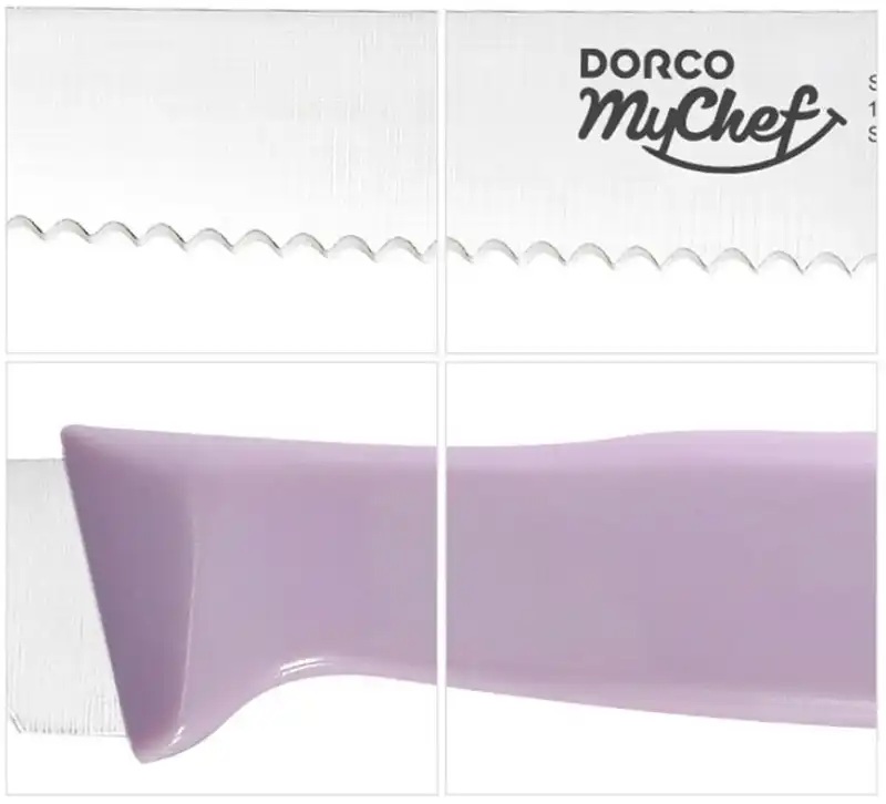 Нож зубчатый для хлеба и масла в чехле DORCO Mychef DKS6532-113