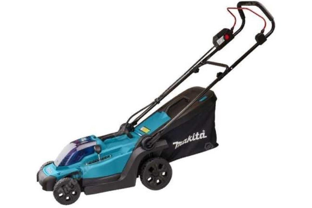 Газонокосилка аккумуляторная Makita DLM330Z LXT 18В, 450 Вт, ширина 33 см, травосбор.30 л, 3в1, 8 ступен. центр. регул, 20-75 мм, XPT, без акб и ЗУ