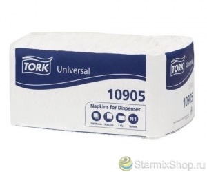 Tork Universal диспенсерные салфетки 30х33 10905
