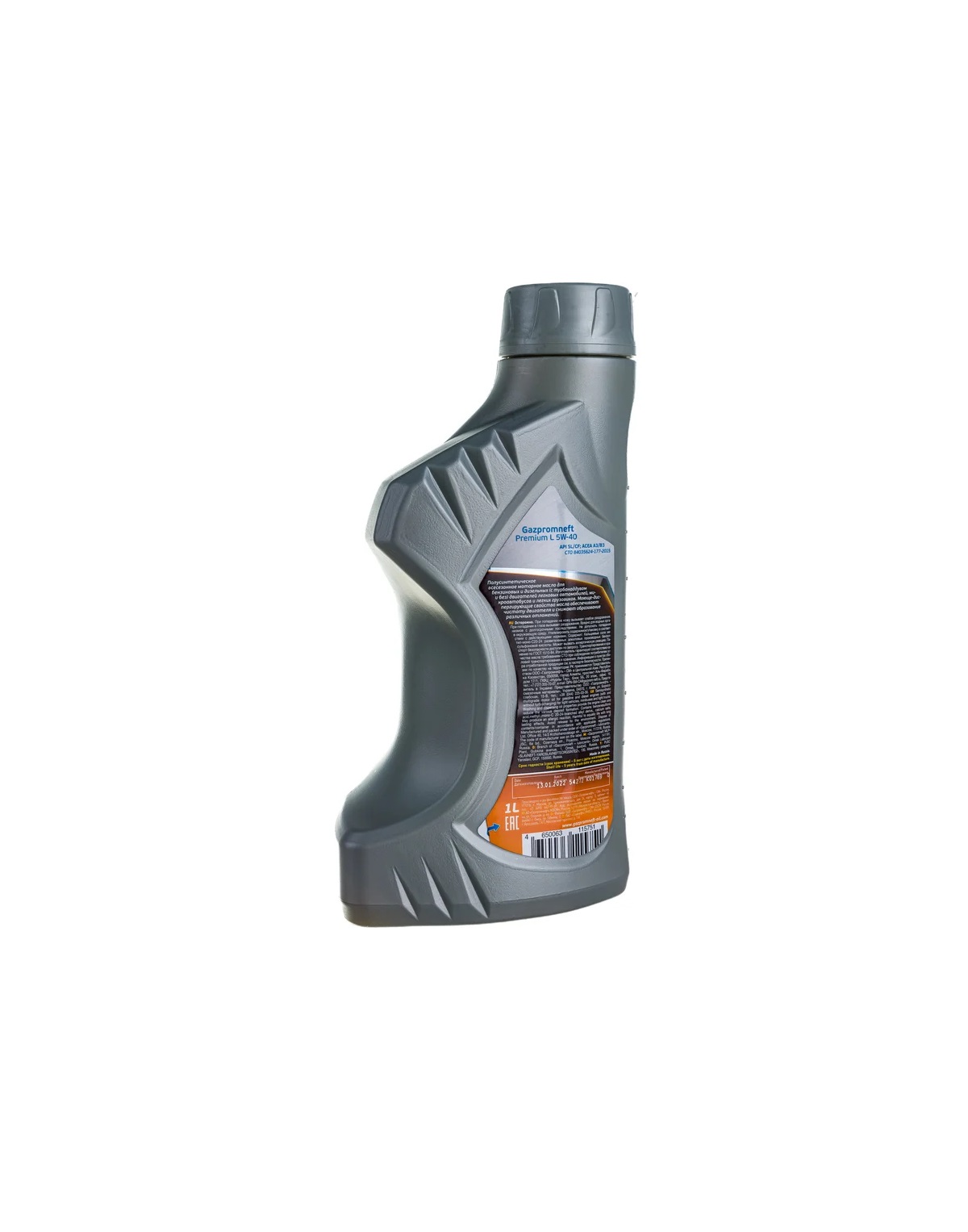 Моторное масло Gazpromneft Premium L 5W-40 1л