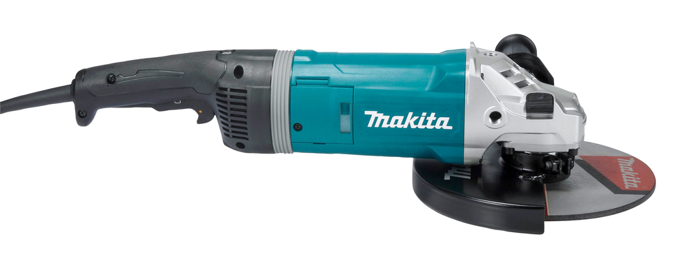 Угловая шлифовальная машина электрическая Makita GA9080X1 2700 Вт, 230 мм, 6600 об/мин