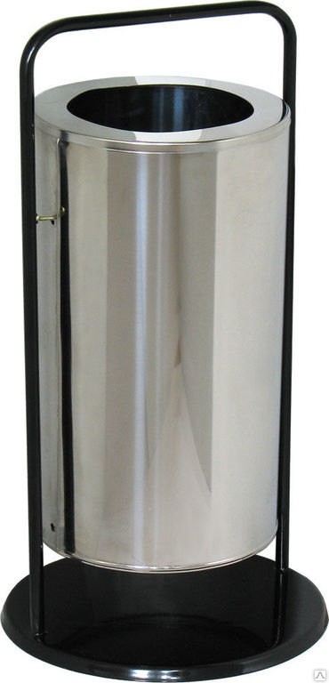 Мобильная уличная урна серии "СтритЛайн" с полимерным покрытием СЛ3-300Н (СШ-165)