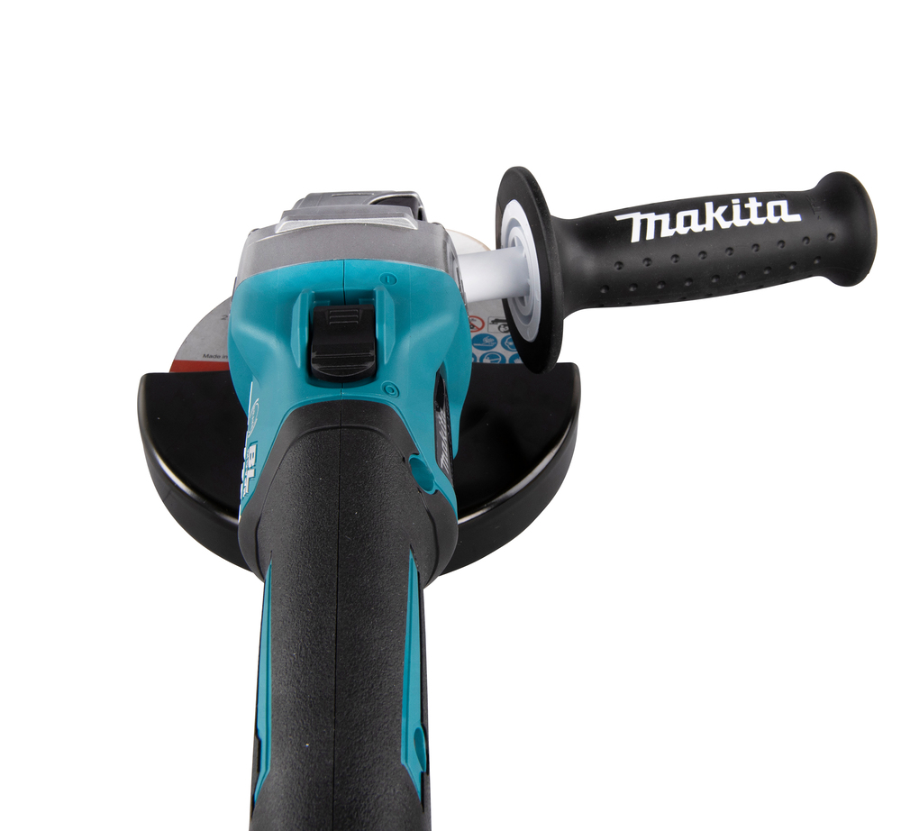 Угловая шлифмашина аккумуляторная Makita GA035GZ XGT BL 40В, 150 мм, 8500 об/мин, без акб и ЗУ