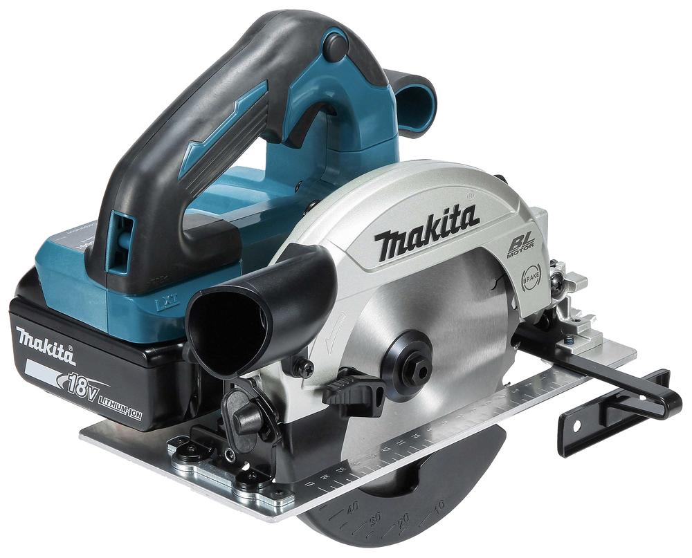 Пила дисковая аккумуляторная Makita DHS661ZU LXT 18В, 165 мм, 5000 об/мин, без акб и ЗУ
