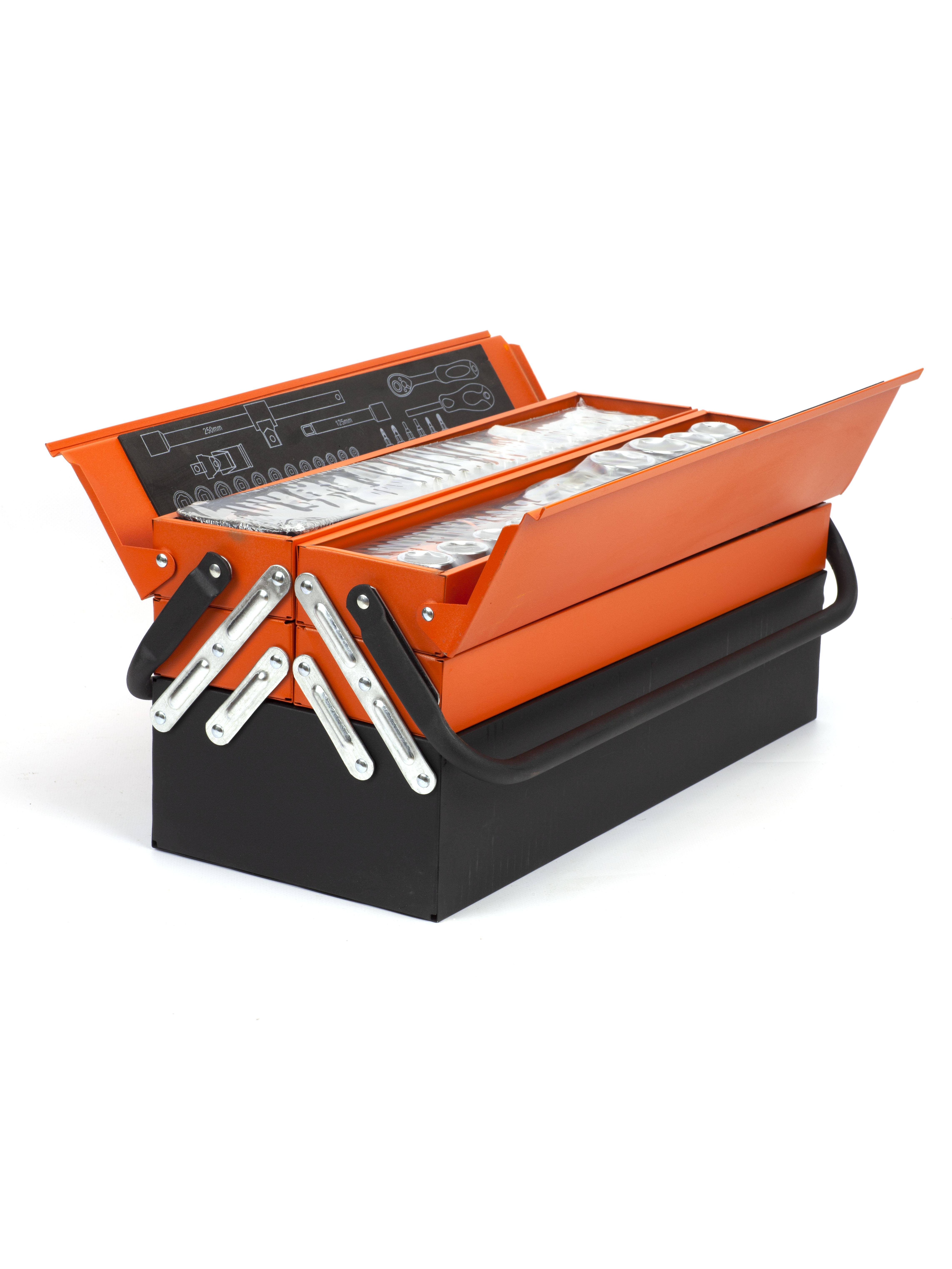 Набор инструментов 85 предметов в ящике