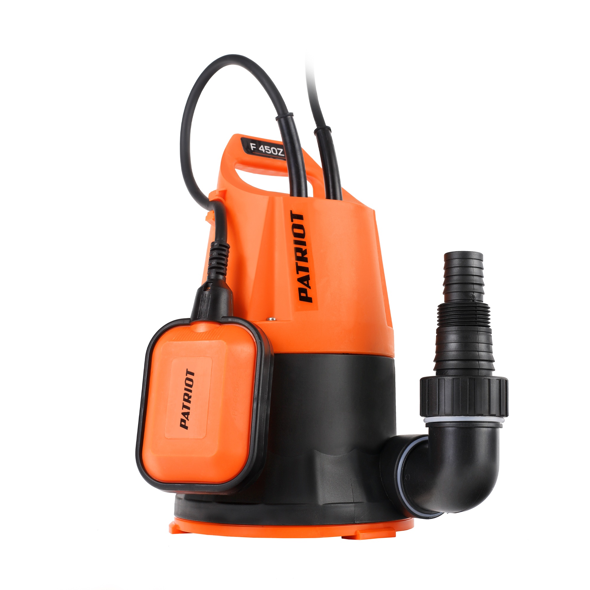 Насос дренажный PATRIOT F 450Z, для чистой воды, 450 Вт