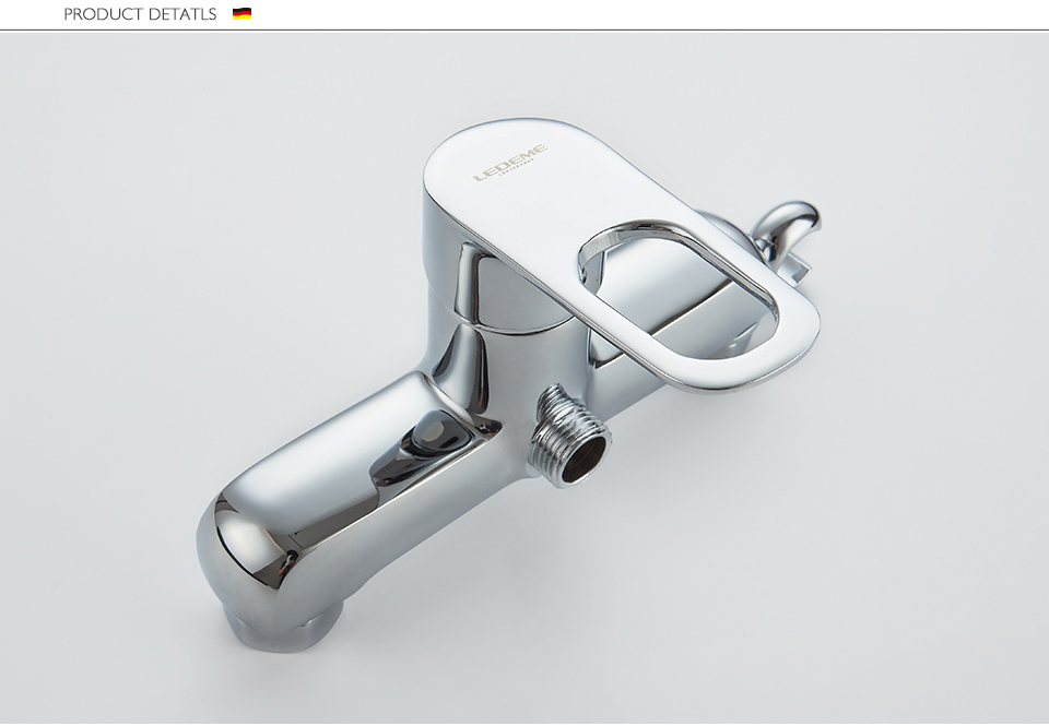 СМЕСИТЕЛЬ ДЛЯ БИДЕ НАСТЕННЫЙ LEDEME L5249, ГИГИЕНИЧЕСКИЙ ДУШ