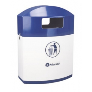 Уличная корзина MERIDA большая (145 л.) KX026