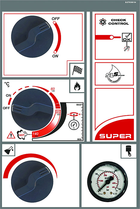 Biemmedue Мойка высокого давления с подогревом воды SUPER 200/15
