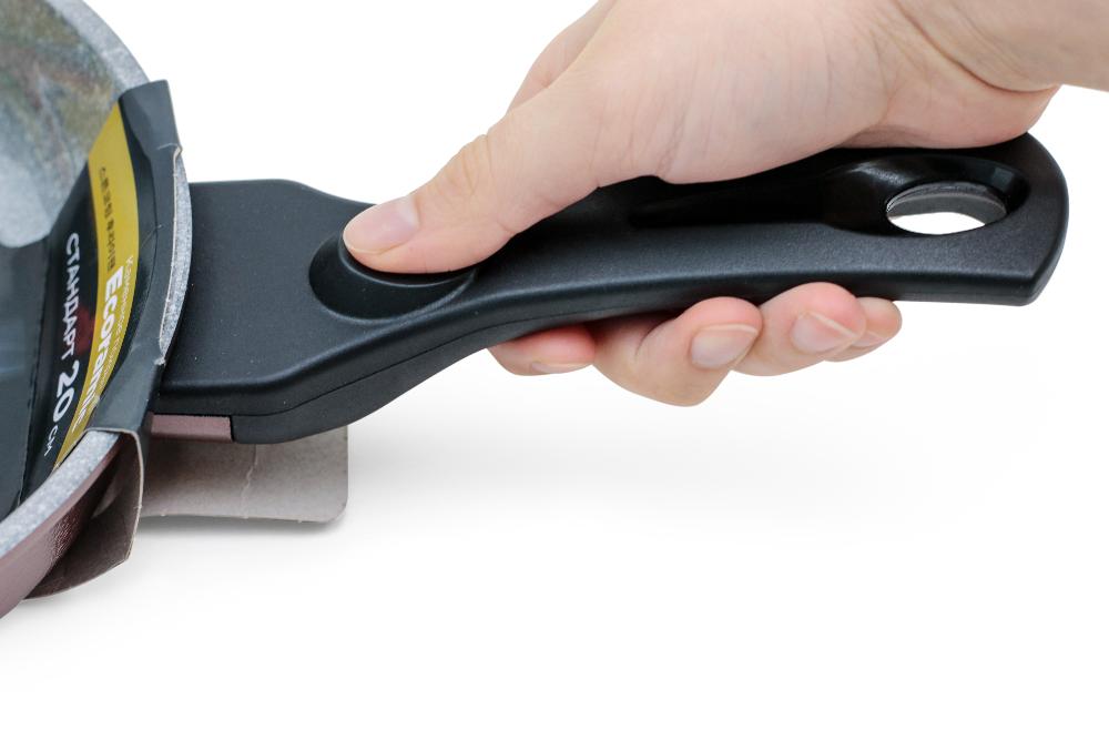 Сковорода Gochu Ecoramic 28 см СТАНДАРТ с каменным покрытием для всех видов плит без крышки