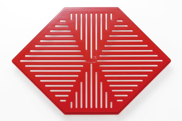 Набор сервировочный, красно-черный Kawasaki Plastics