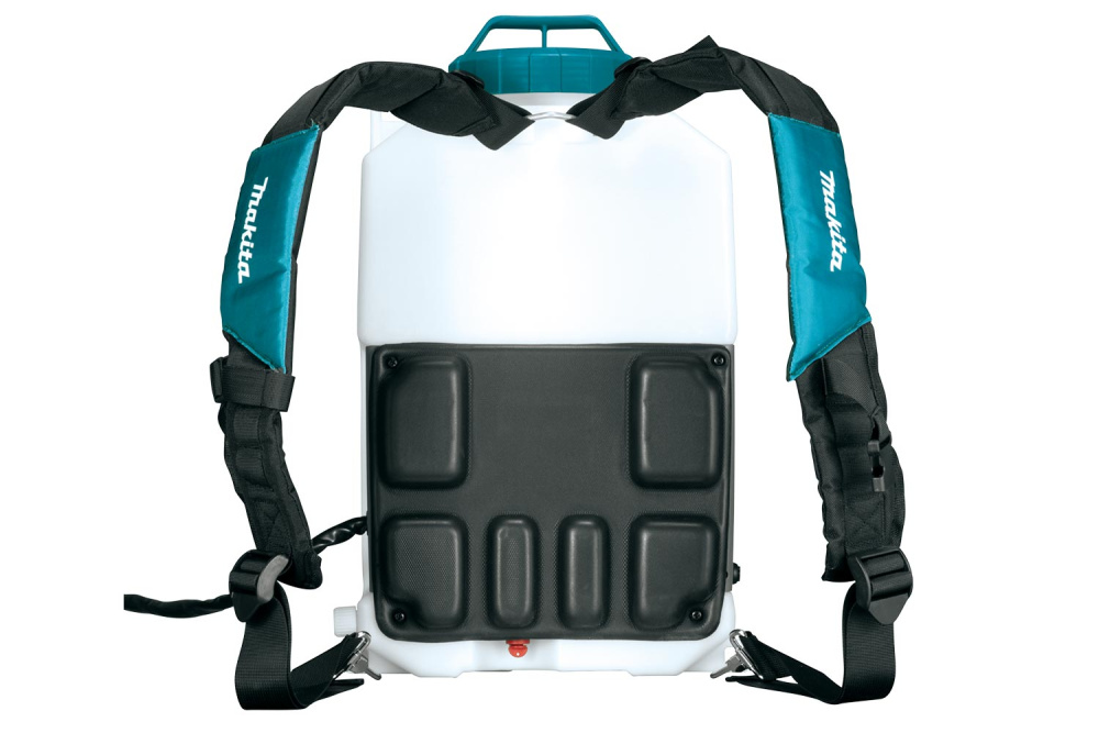 Опрыскиватель аккумуляторный Makita DUS158Z LXT 18 В, объем бака 15 литров, 5 бар, шланг 1,7 м, двойная форсунка, без акб и З/У