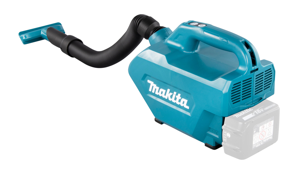Пылесос аккумуляторный Makita DCL184Z 18В,1400 л\м, 5,4 кПа, 0.33\0.5 л, без акб и ЗУ