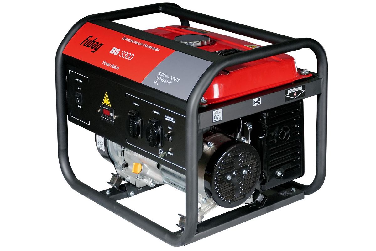 Электростанция бензиновая FUBAG BS 3300