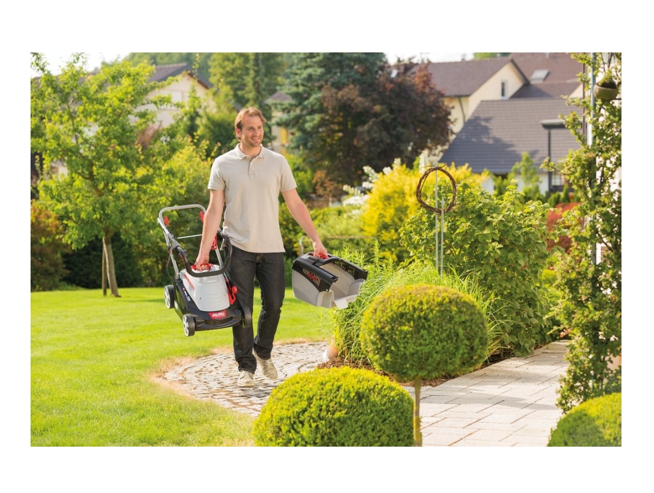 Газонокосилка электрическая AL-KO Comfort 34 Е