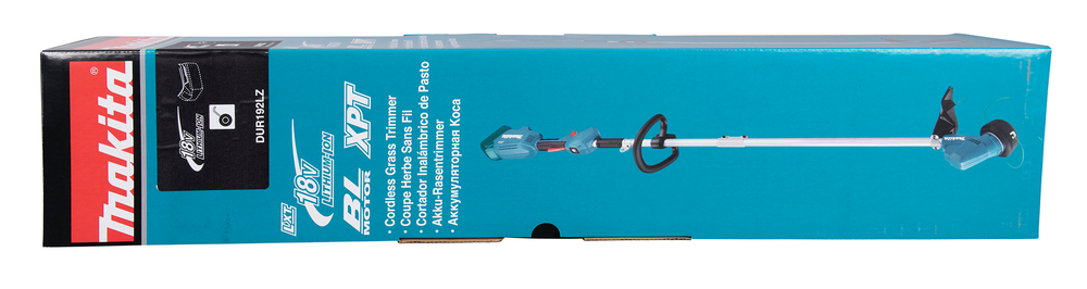 Аккумуляторная травокосилка Makita DUR192LZ LXT  18В, 4500– 6000 об/мин, 300 мм, без акб и ЗУ