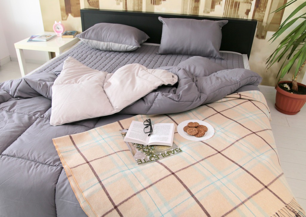 Комплект постельного белья GOCHU Solido set K серый