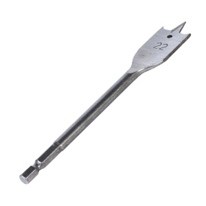 Сверло PATRIOT по дереву перовое 22 мм х 150 мм, 1 шт в блистере