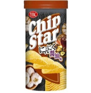 Картофельные Чипсы Chip Star со вкусом соевого соуса с чесноком, 50 г, Япония