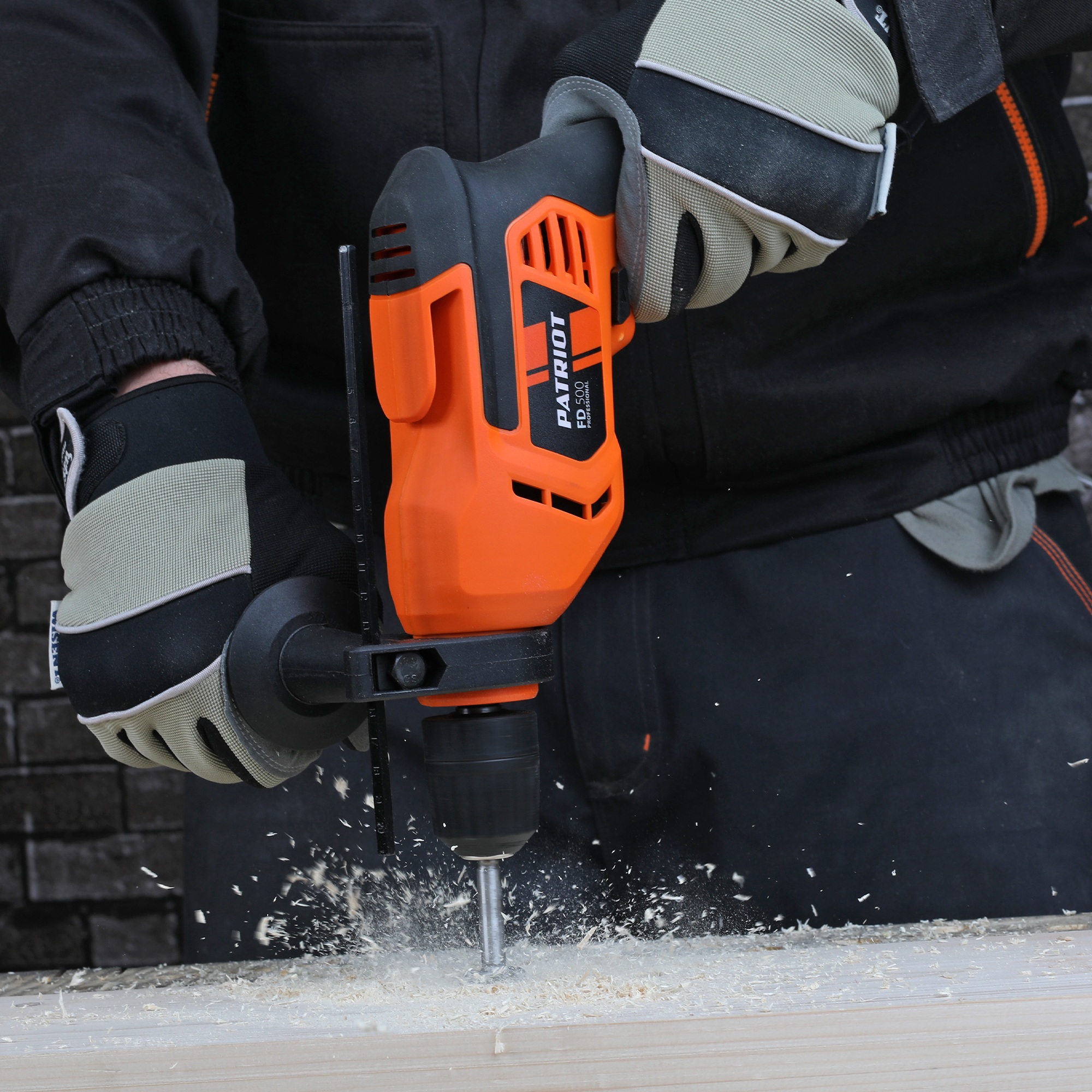 Дрель электрическая PATRIOT FD 500, 550 Вт, 0-2700 об/мин