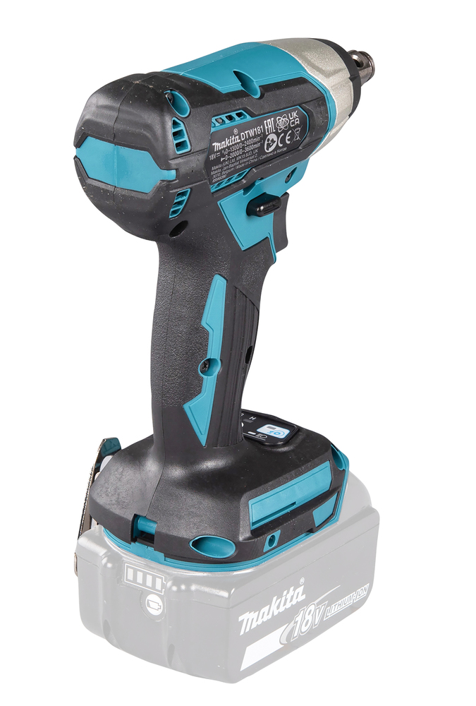 Гайковерт ударный аккумуляторный Makita DTW181Z LXT 18В, 1/2\", 210 Нм, 0 – 2400 об/мин, без акб и ЗУ