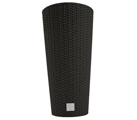 Кашпо для цветов RATO TUBUS DRTUS250-440U венге 2 предмета 7.5 и 15.5 л