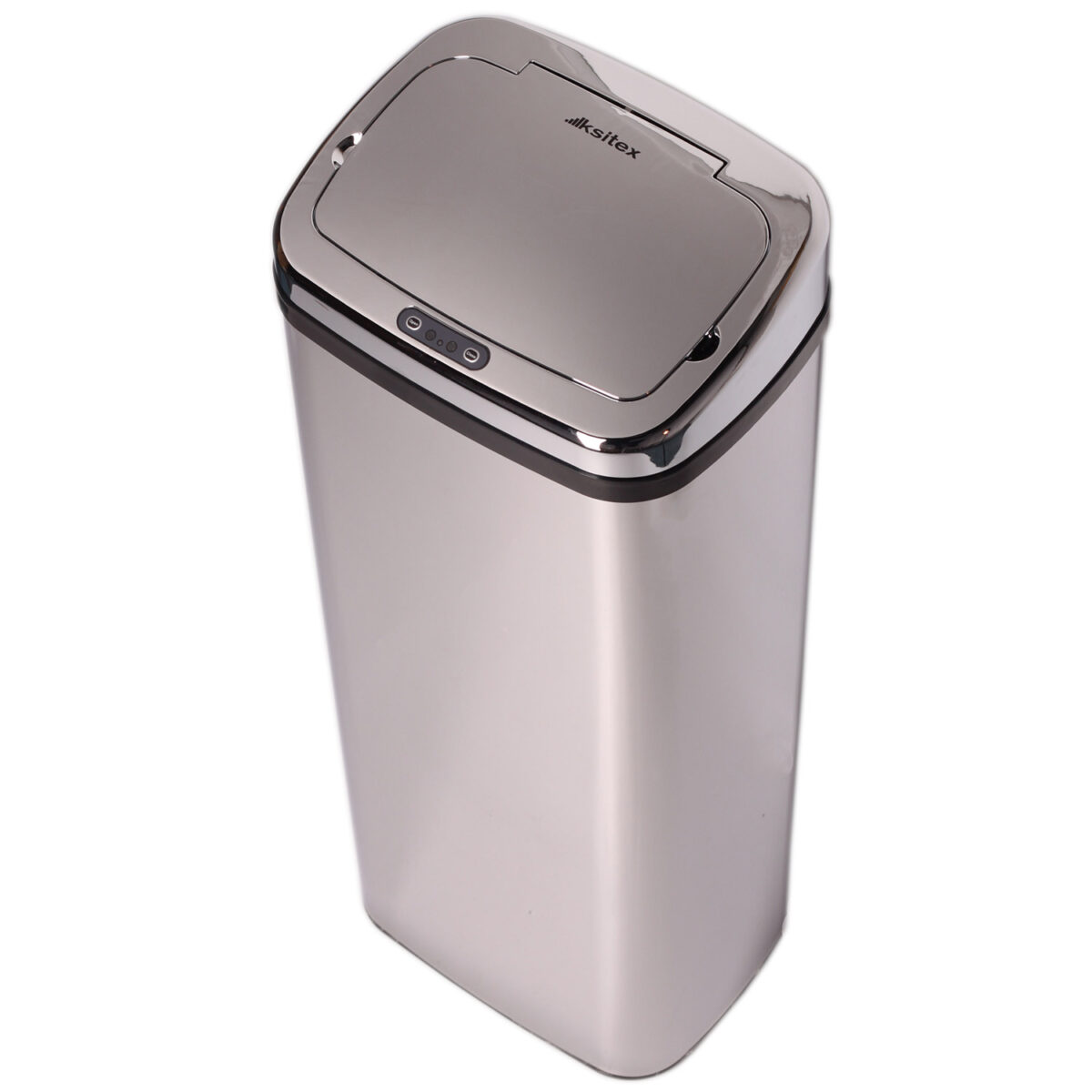 Урна сенсорная с автоматически открывающейся крышкой AGB-50S (хром)