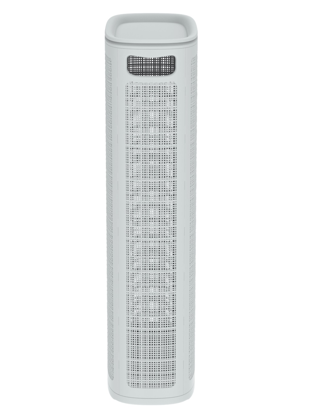 Плетёная корзина для белья сборная «Лён» 60 л (43х20х80 см) серый