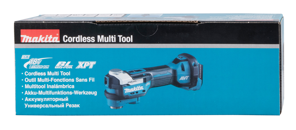 Аккумуляторный многофункциональный инструмент Makita DTM52Z 18В, 10000-20000 об\мин, Starlock/Starlock Plus/Starlock Max, без акб и ЗУ