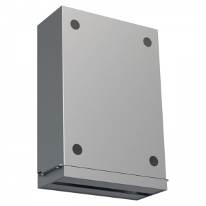 Диспенсер бумажных полотенец, монтируемый за зеркало, матовая сталь MERIDA AWM002