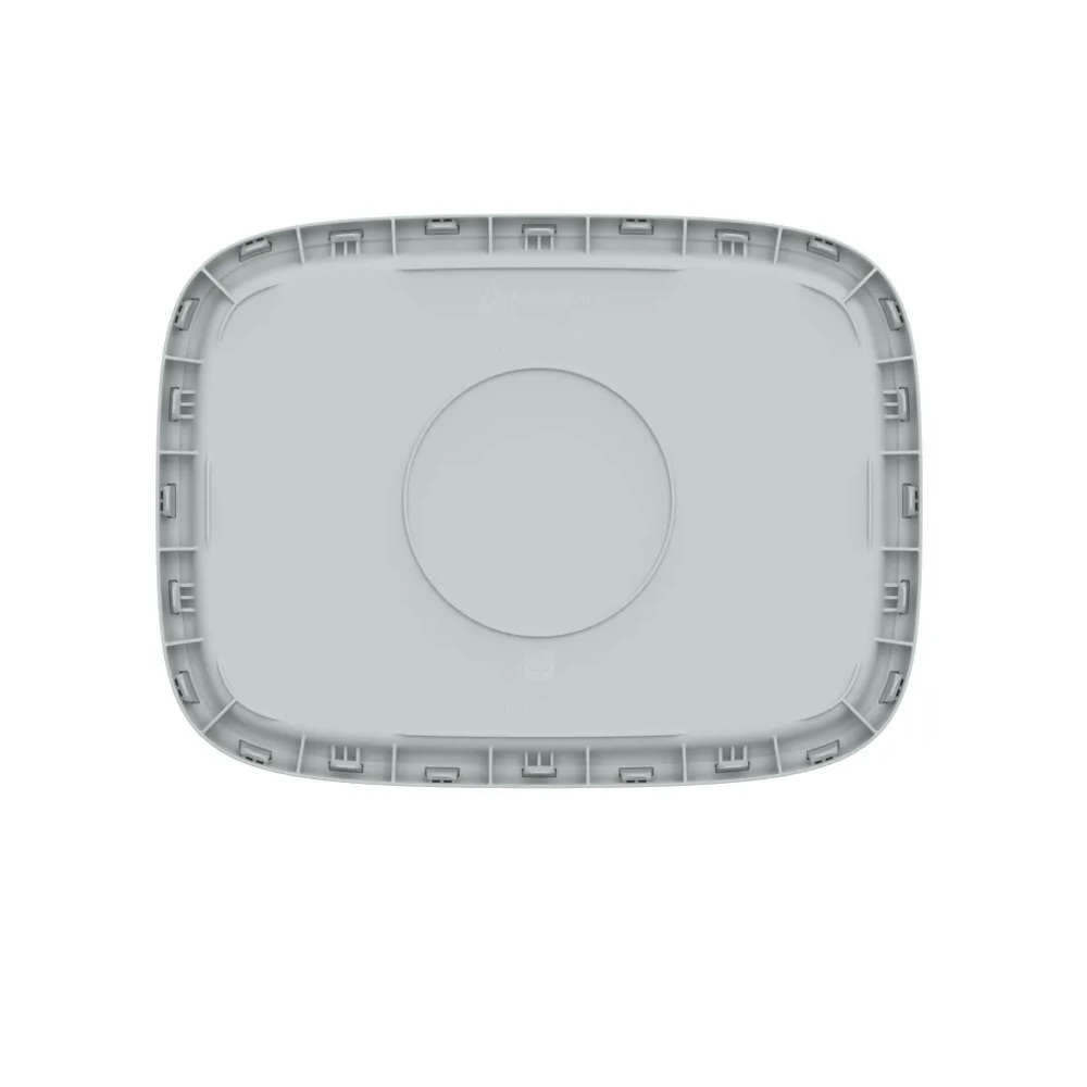 Плетёная корзина для белья сборная «Лён» 100 л (43х32.1х80 см) серый