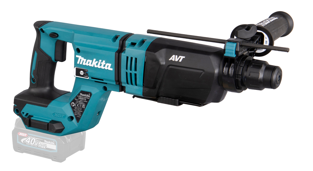 Перфоратор аккумуляторный Makita HR007GZ XGT 40В, 28 мм, 3,0 Дж, SDS-PLUS, без акб и ЗУ