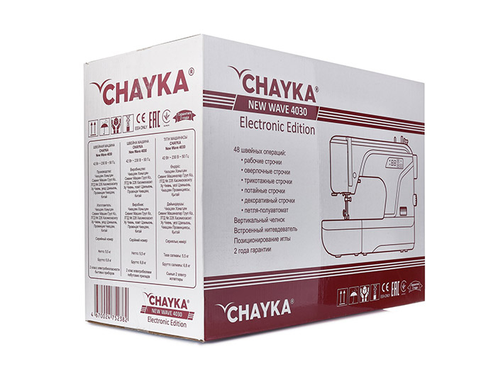 Электронная швейная машина CHAYKA NEW WAVE 4030