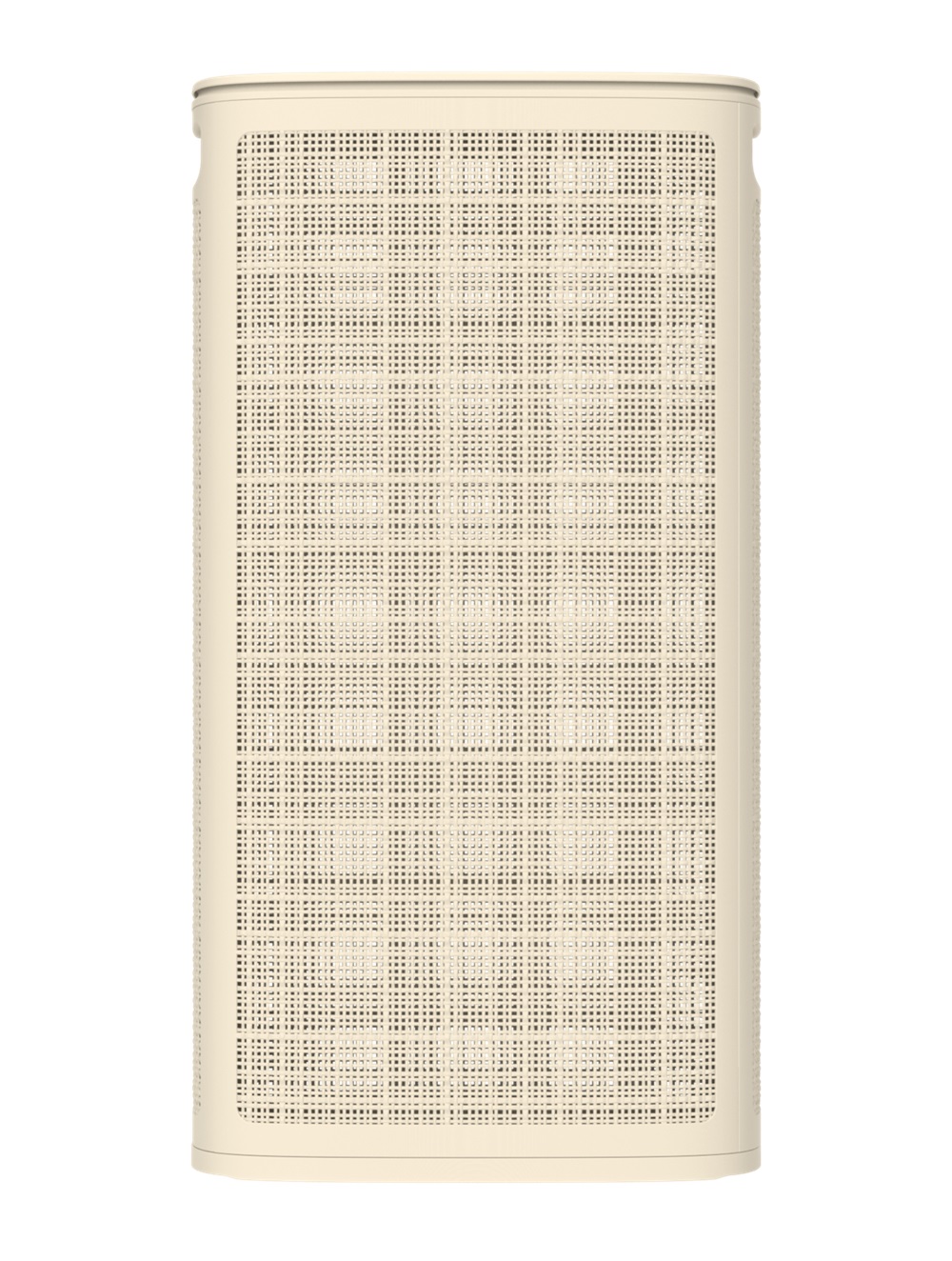 Плетёная корзина для белья сборная «Лён» 60 л (43х20х80 см) слоновая кость