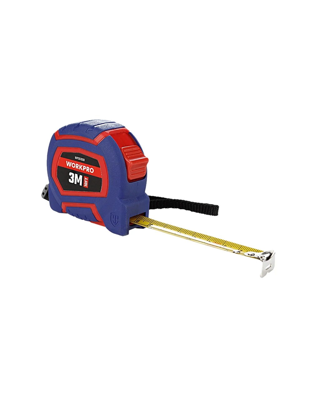 Рулетка 3 м х 16 мм нейлоновое покрытие, метрическая и дюймовая шкала WORKPRO