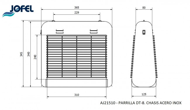Электроловушка для летающих насекомых Jofel  AJ21510, до 200 м2