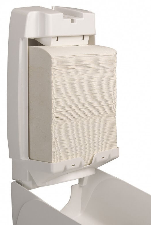 Диспенсер для туалетной бумаги в пачках Kimberly-Clark AQUARIUS белый 6946